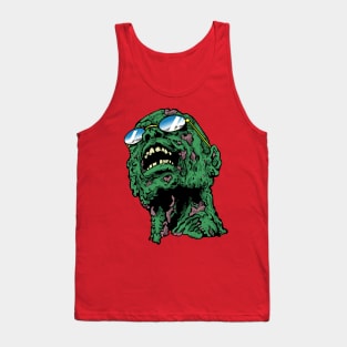 80s cool guy zombie Tank Top